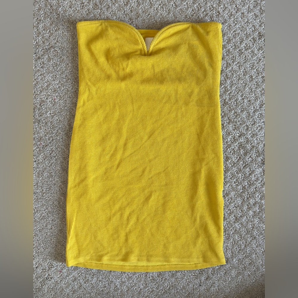 Brand new H&M textured Strapless mini dress- Unused - Picture 6 of 6